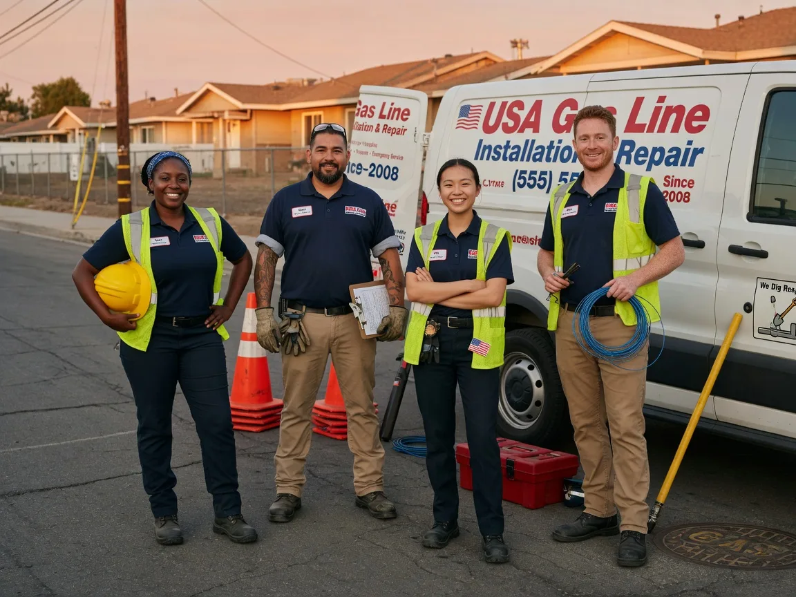 Gas Line Installation company in Ocate, NM